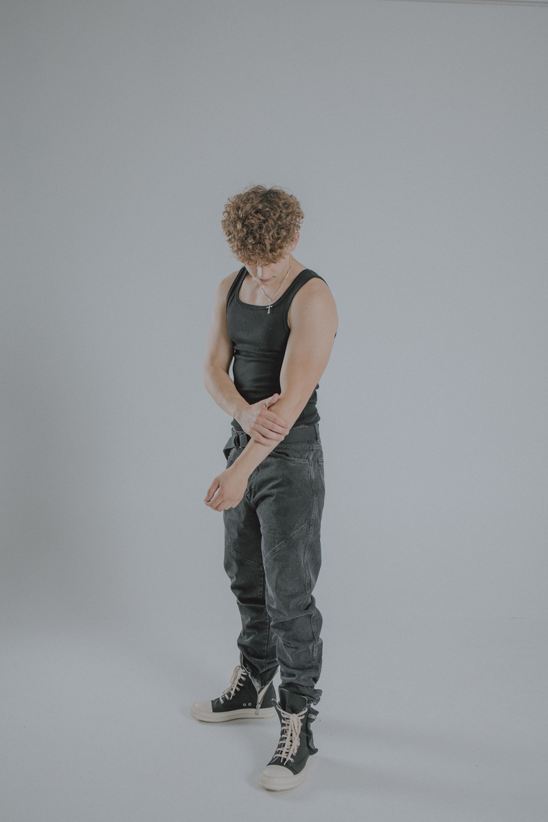  Heavyweight Ribbed Tank Top JET BLACK v2