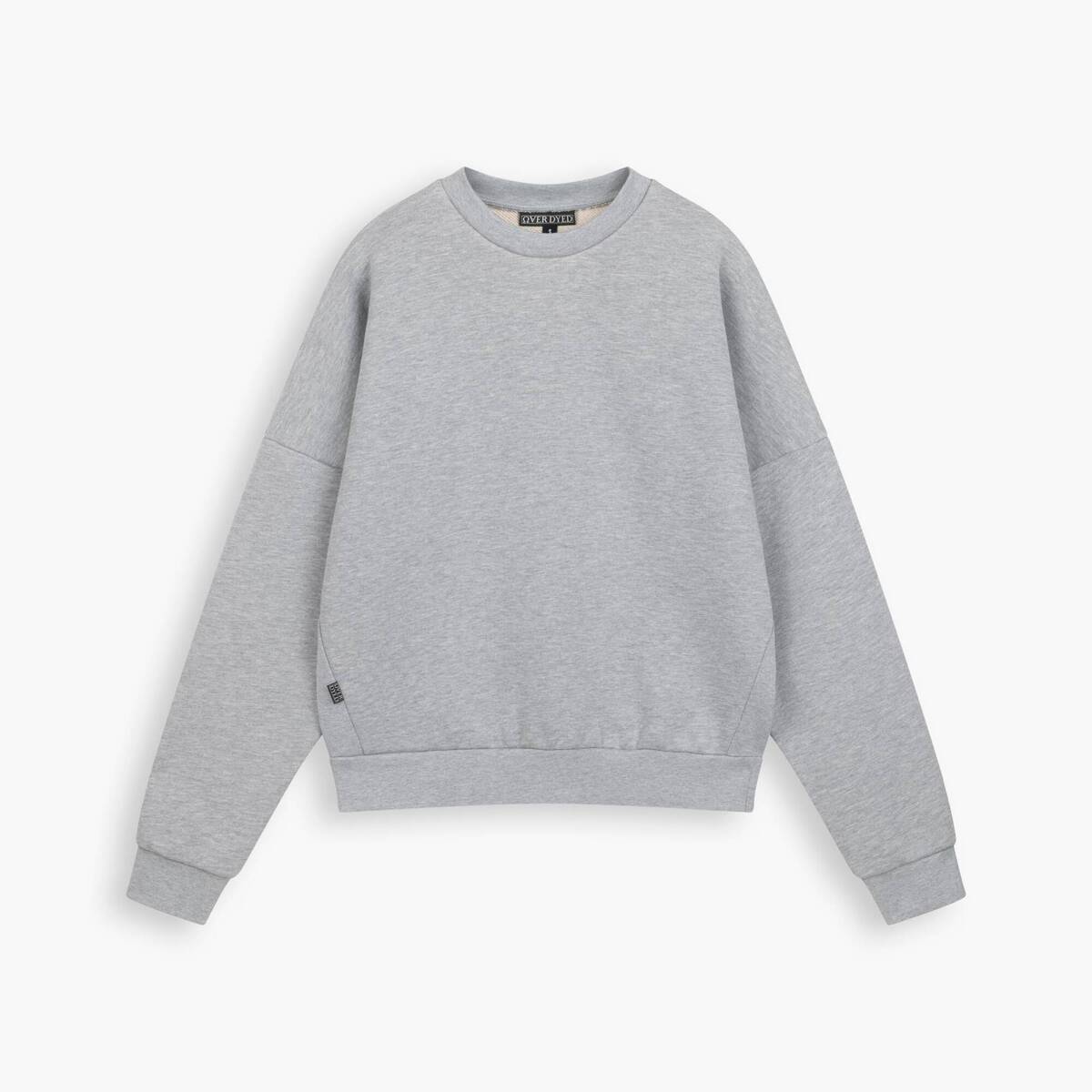 ESSENTIAL ULTIMATE DROPPED CREW - Wide sweatshirt with print, unique boxy cut