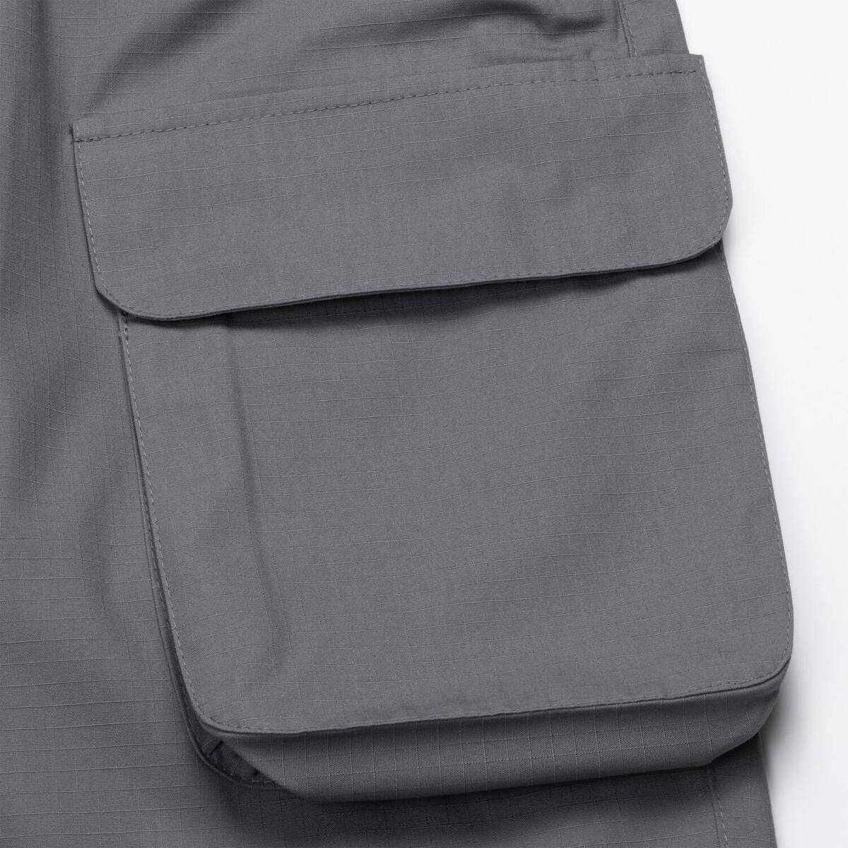 Utility Cargo Pants Concrete Grey - Military inspired trousers with pockets