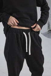 AESTHETIC LOGO PANT - Onyx Black