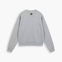 ESSENTIAL ULTIMATE DROPPED CREW - Wide sweatshirt with print, unique boxy cut