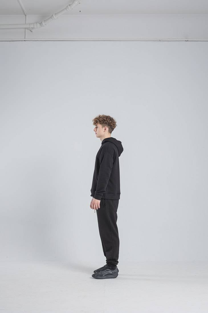 AESTHETIC LOGO PANT - Onyx Schwarz