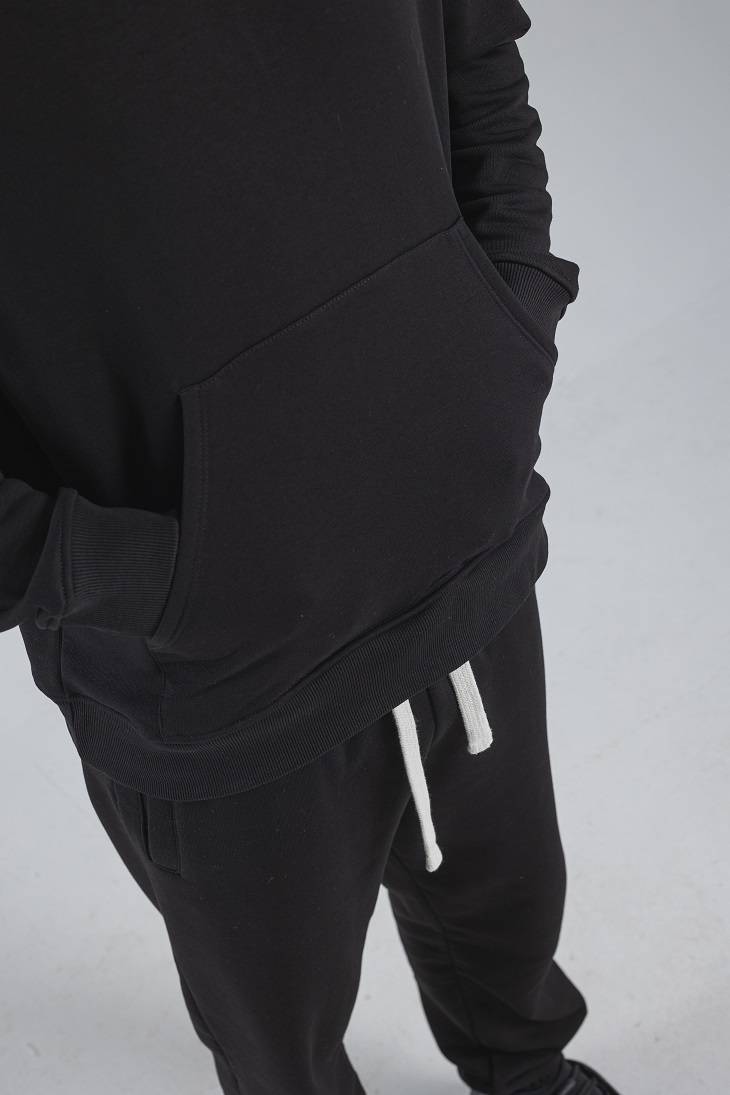 AESTHETIC LOGO PANT - Onyx Schwarz