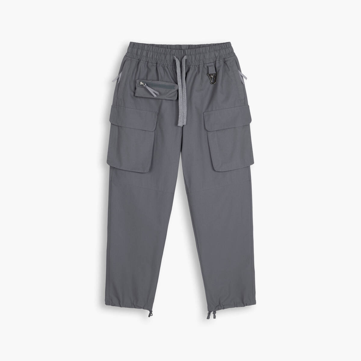 Utility Cargo Pants Concrete Grey- Lange Cargohose mit Taschen