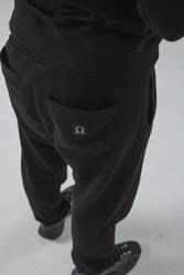 AESTHETIC LOGO PANT - Onyx Schwarz