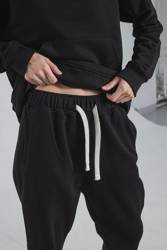 AESTHETIC LOGO PANT - Onyx Schwarz