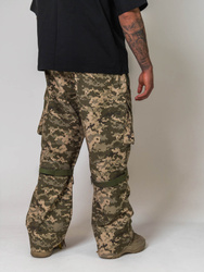 Modular Cargo Pants UCP Camo - Szerokie Bojówki typu Cargo z kieszeniami i regulacją