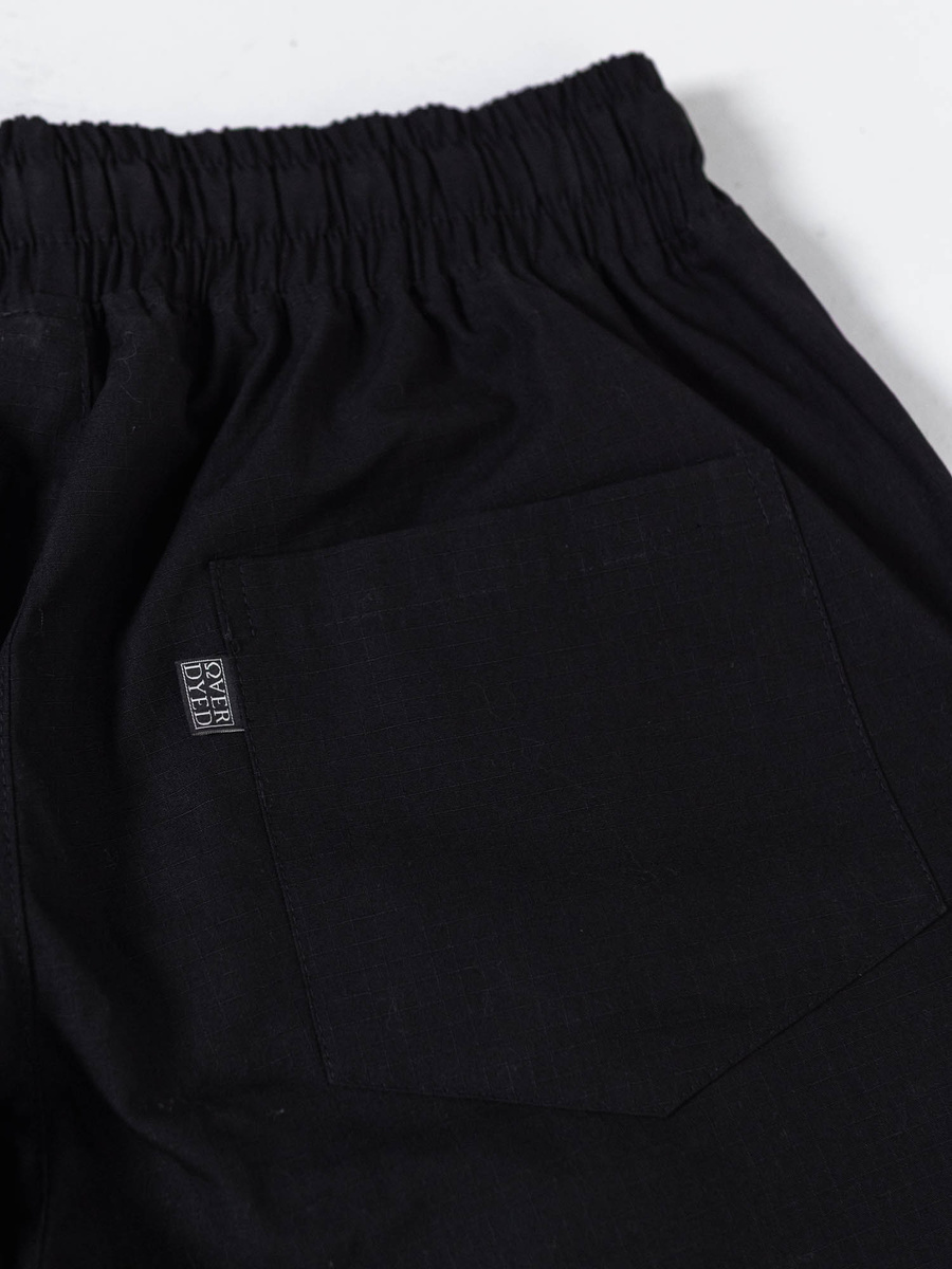 Modular Cargo Pants Jet Black- Szerokie Bojówki typu Cargo z kieszeniami i regulacją