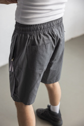 Utility OverShorts Concrete Grey - Cargo-Shorts mit Taschen