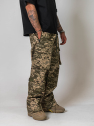 Modular Cargo Pants UCP Camo - Szerokie Bojówki typu Cargo z kieszeniami i regulacją