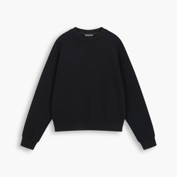 AESTHETIC LOGO HOOD - Onyx Schwarz