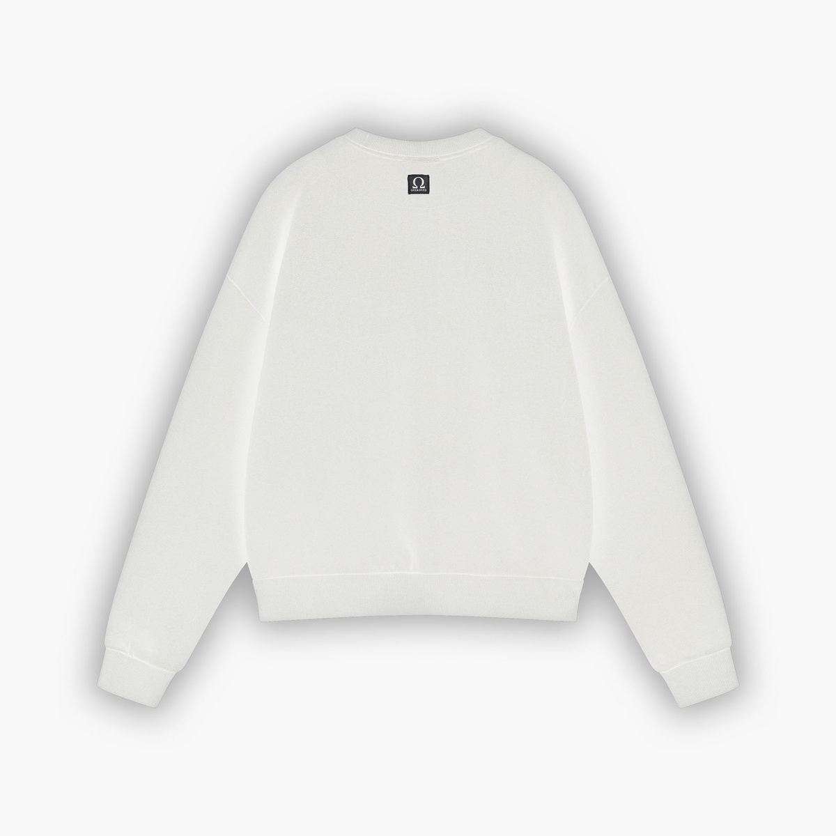 HEAVY AESTHETIC LOGO CREW - Pure White