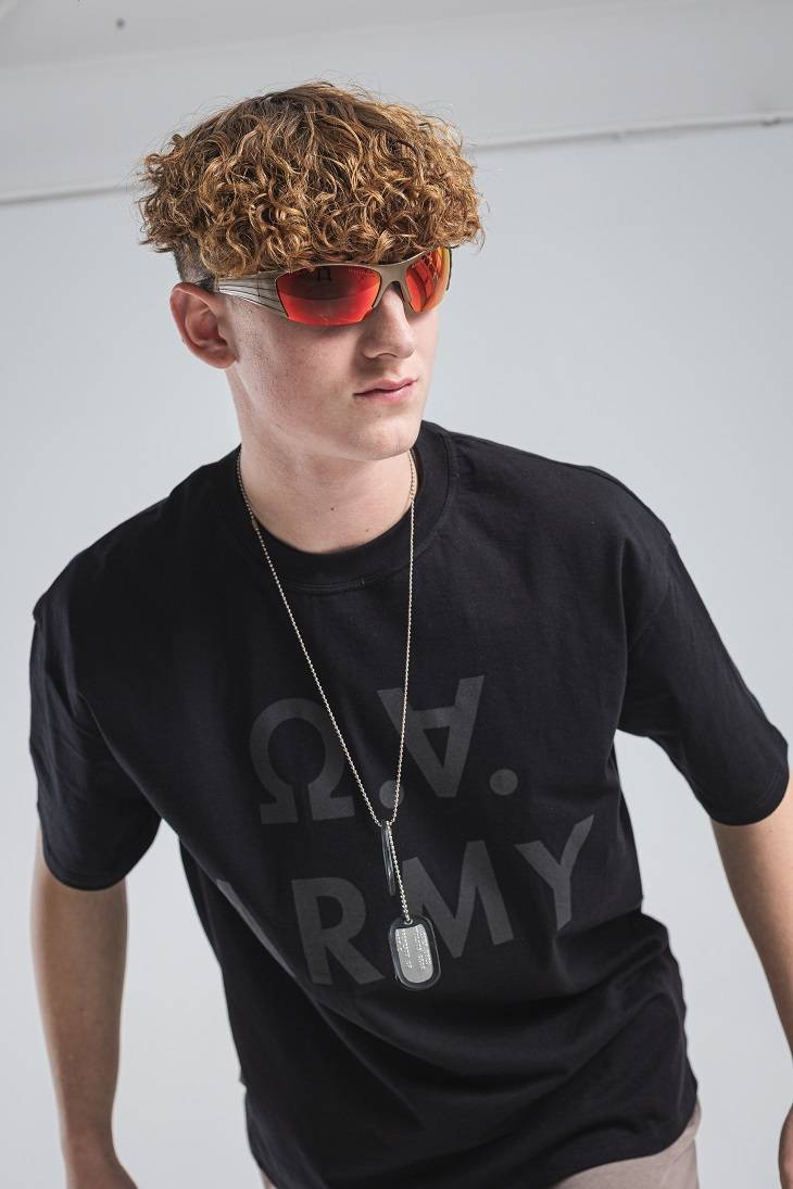 OVER ARMY Tee - Core Black