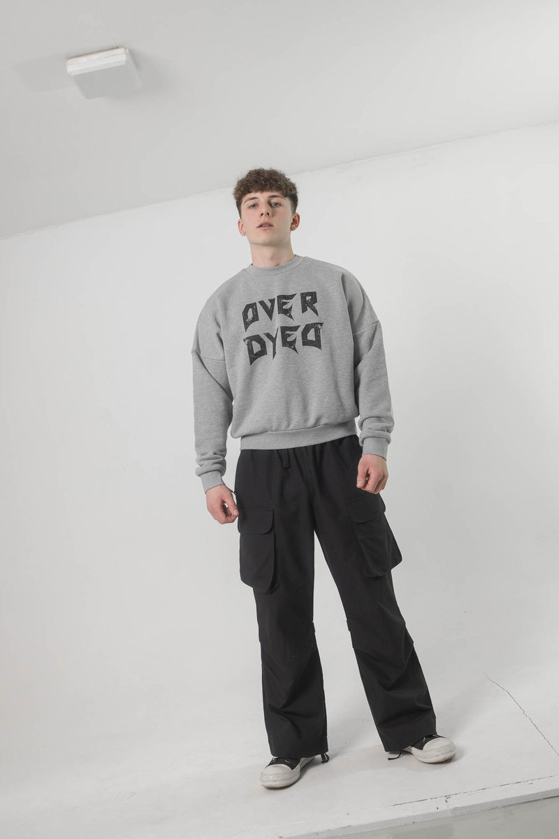 Utility Cargo Pants Concrete Grey- Lange Cargohose mit Taschen