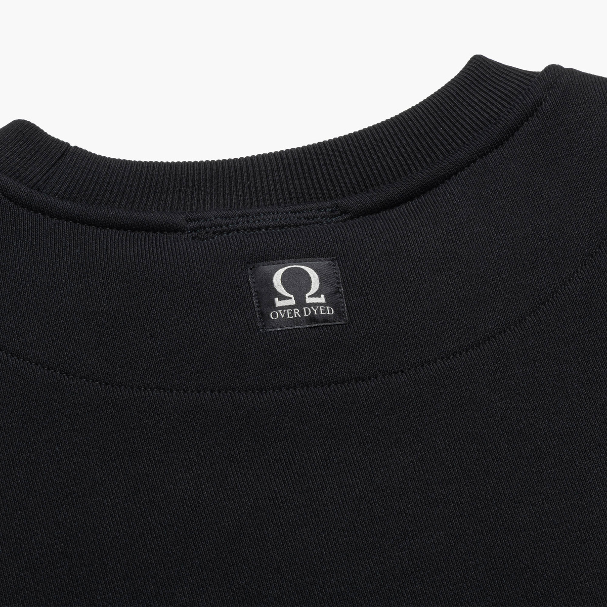 AESTHETIC LOGO HOOD - Onyx Schwarz