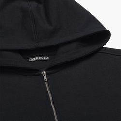 HEAVY ZIP-UP HOODIE - Onyx Black