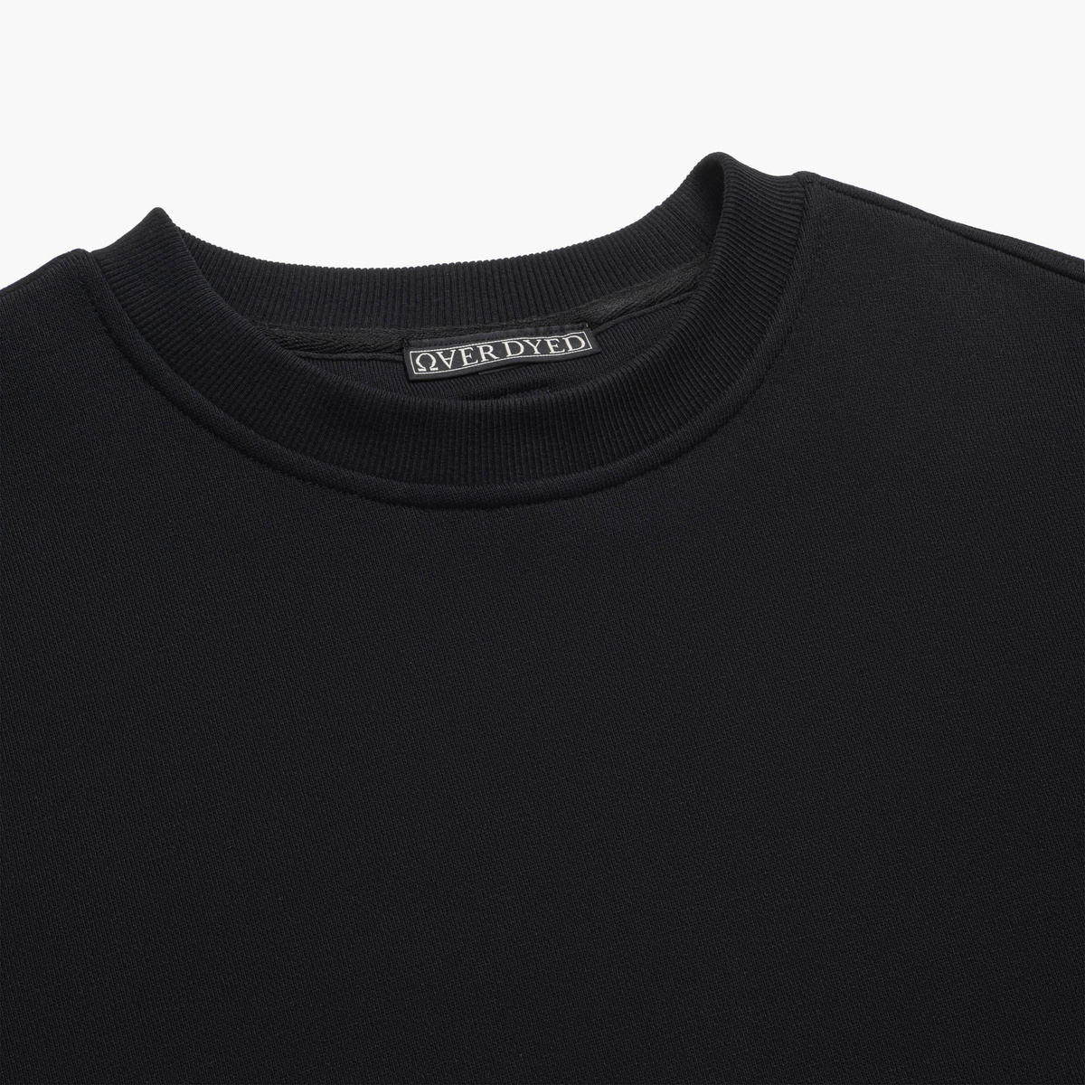 AESTHETIC LOGO HOOD - Onyx Schwarz