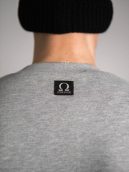 ESSENTIAL ULTIMATE DROPPED CREW - Wide sweatshirt with print, unique boxy cut