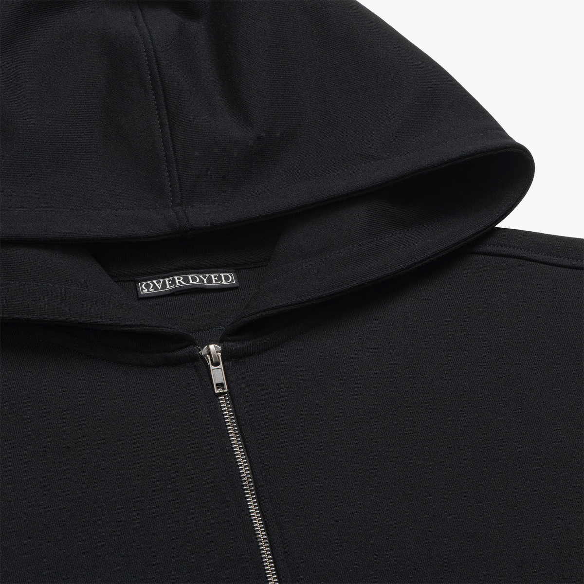 HEAVY ZIP-UP HOODIE - Onyx Black