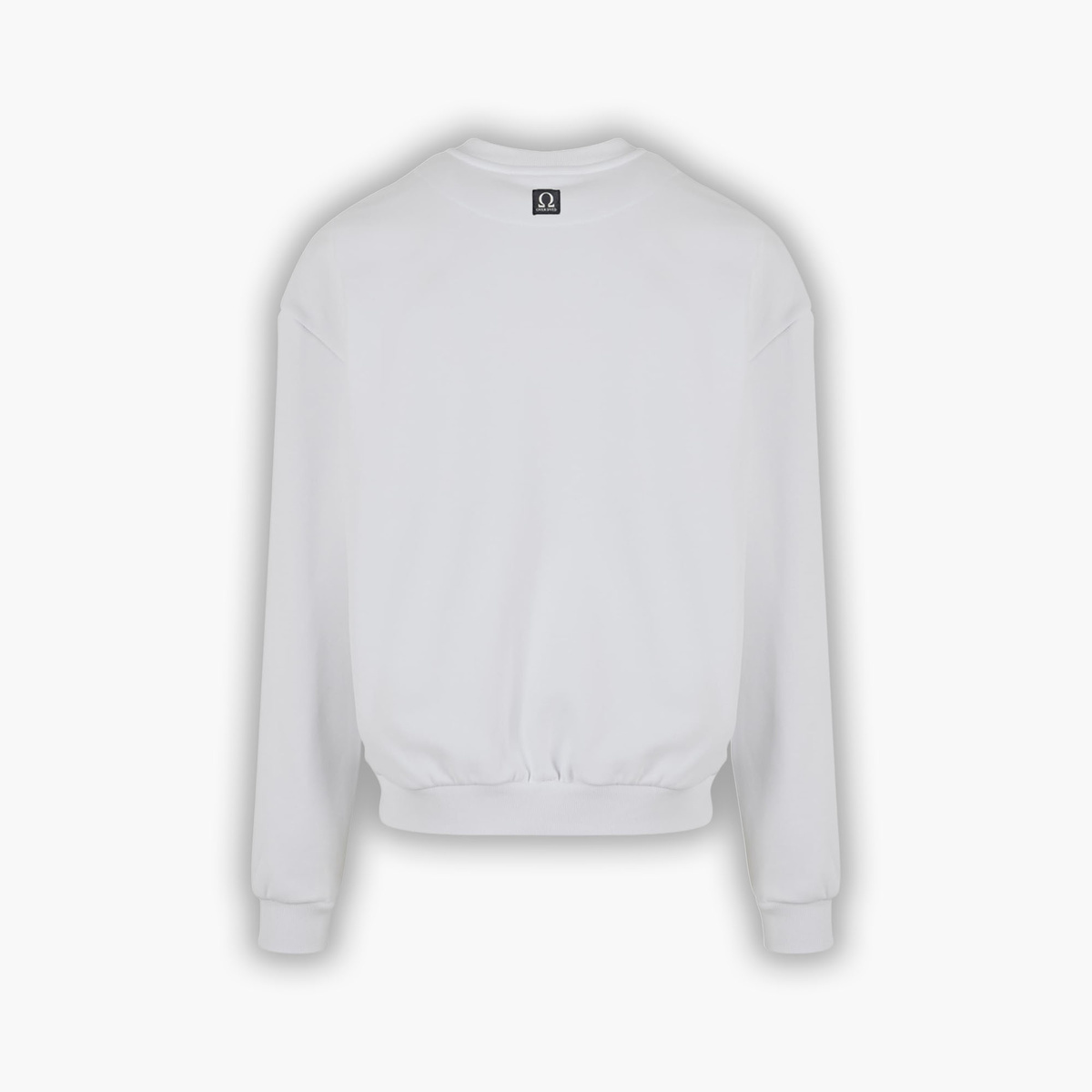 HEAVY AESTHETIC LOGO CREW - Pure White