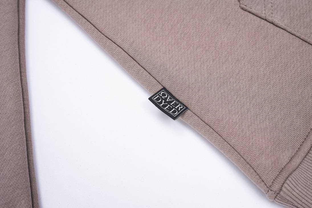 AESTHETIC LOGO HOOD - Monk Brown