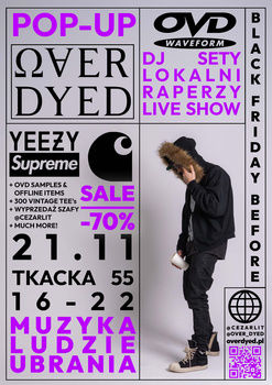 BLACK FRIDAY BEFORE -  SWAG CITY POSTER A3