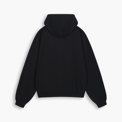 HEAVY ZIP-UP HOODIE - Onyx Black