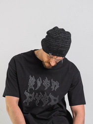 OVD Bark Logo Luźna koszulka z grubej bawełny, nadruk reflective, oversize