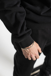 AESTHETIC LOGO HOOD - Onyx Schwarz