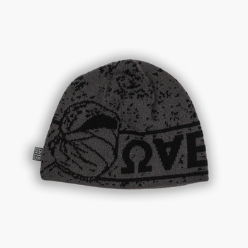 Riot Skull Beanie - Grey Graphite