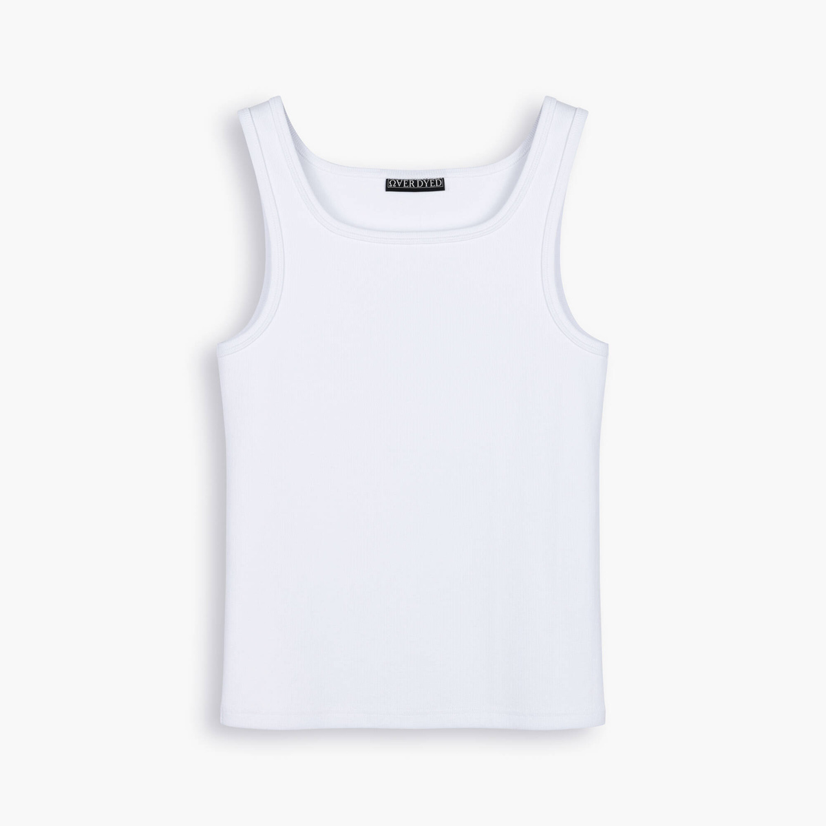  Heavyweight Ribbed Tank Top Pure White v2