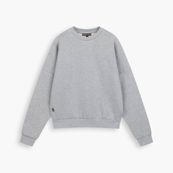 ESSENTIAL ULTIMATE DROPPED CREWNECK - Szeroka, minimalistyczna bluza, o unikatowym kroju boxy