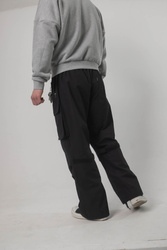 Utility Cargo Pants Concrete Grey- Lange Cargohose mit Taschen