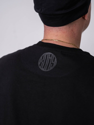 OVD x KONY Tee  - Luźna koszulka z grubej bawełny, nadruk reflective, oversize