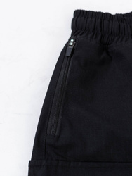 Modular Cargo Pants Jet Black- Szerokie Bojówki typu Cargo z kieszeniami i regulacją