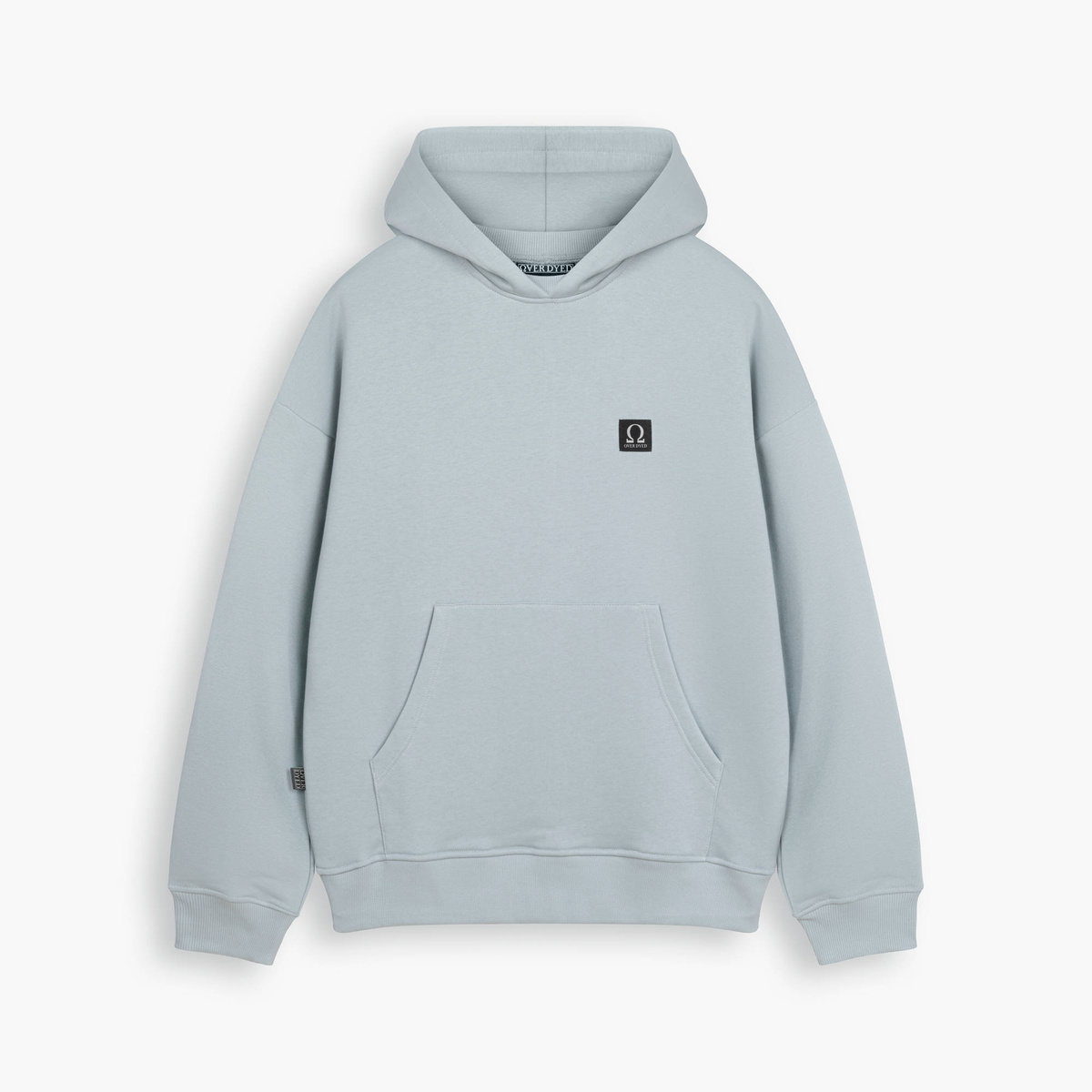 AESTHETIC LOGO HOOD - Onyx BlackIcey Grey