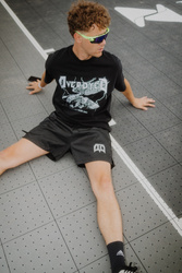 EAGLE TEE - Luźna koszulka z grubej bawełny, z efektem sprania, o lekko oversizowym korju relaxd