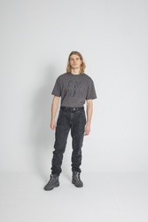 Stitched Loose Denim - Vintage Black