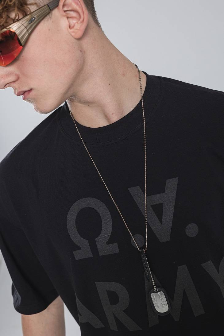 OVER ARMY Tee - Core Black