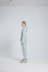 AESTHETIC LOGO SWET SET - Icey Grey