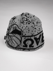 Riot Skull Beanie - Solid Grey