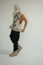 Reinforced ALPHA Tank Top - Stone Beige