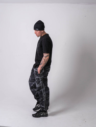OVD x KONY Tee  - Luźna koszulka z grubej bawełny, nadruk reflective, oversize