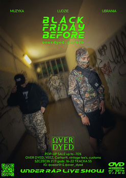 BLACK FRIDAY BEFORE - HOOD CITY POSTER A3