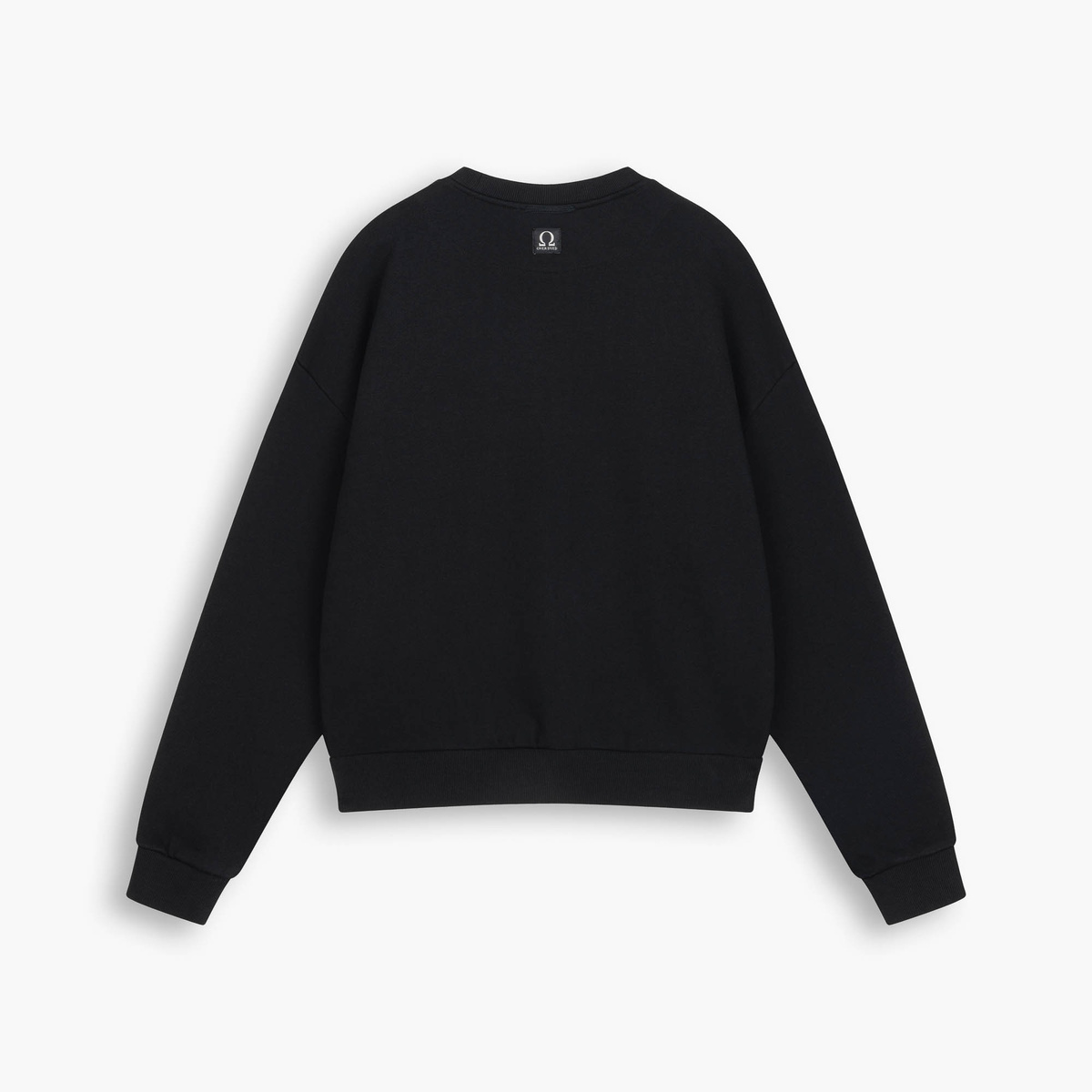 AESTHETIC LOGO HOOD - Onyx Schwarz