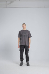 OVER ARMY Tee - Pebble Graphite