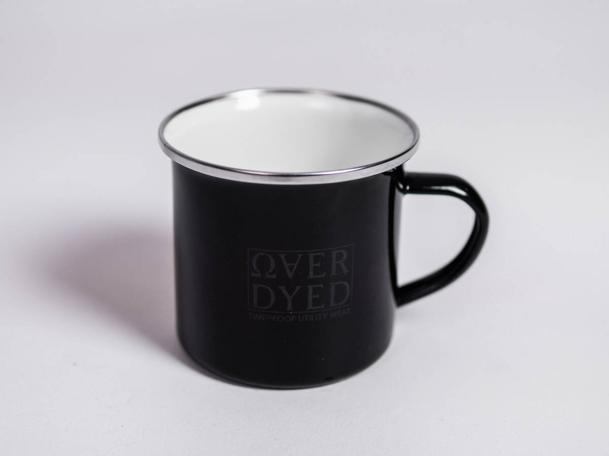 Utility Mug - Emaliowany kubek ze stali nierdzewnej z grawerem OVD TUW