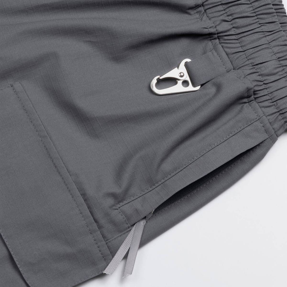 Utility OverShorts Concrete Grey - Krótkie Spodenki typu Cargo z kieszeniami